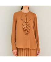 【ベイジ,/BEIGE,】の【WEB限定】MAKALU / フリルブラウス 人気、トレンドファッション・服の通販 founy(ファニー) ファッション Fashion レディースファッション WOMEN トップス・カットソー Tops/Tshirt シャツ/ブラウス Shirts/Blouses フリル Frills 再入荷 Restock/Back In Stock/Re Arrival A/W・秋冬 Aw・Autumn/Winter・Fw・Fall-Winter |ID:prp329100004376941