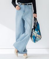 【23区/NIJYUSANKU】の【SLOW/一部店舗限定】LIGHT DENIM バレルワイド パンツ 人気、トレンドファッション・服の通販 founy(ファニー) ファッション Fashion レディースファッション WOMEN パンツ Pants デニムパンツ Denim Pants インナー Inner ヴィンテージ Vintage 春 Spring クラシック Classic シンプル Simple ジャケット Jacket デニム Denim トレンド Trend ハイライズ High Rise ワイド Wide S/S・春夏 Ss・Spring/Summer 夏 Summer 2025年 2025 2025春夏・S/S Ss,Spring/Summer,2025 |ID:prp329100004379475