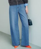 【23区/NIJYUSANKU】の【SLOW/一部店舗限定】LIGHT DENIM バレルワイド パンツ ダルブルー系|ID: prp329100004379475 ipo3291000000032025804