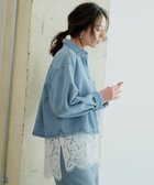 【23区/NIJYUSANKU】の【SLOW/一部店舗限定】LIGHT DENIM ジャケット スカイブルー系|ID: prp329100004379476 ipo3291000000033476129