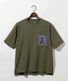 【ジョセフ アブード マウンテン/JOSEPH ABBOUD MOUNTAIN】の【テーム・ヤルヴィモチーフ】ビオグレース天竺 シャンブレー ポケットTシャツ 人気、トレンドファッション・服の通販 founy(ファニー) ファッション Fashion レディースファッション WOMEN トップス・カットソー Tops/Tshirt シャツ/ブラウス Shirts/Blouses ロング / Tシャツ T-Shirts カットソー Cut and Sewn 春 Spring カットソー Cut And Sew シャンブレー Chambray ポケット Pocket モチーフ Motif S/S・春夏 Ss・Spring/Summer 夏 Summer thumbnail カーキ系|ID: prp329100004380655 ipo3291000000030812701