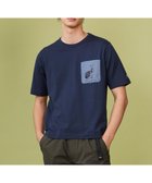 【ジョセフ アブード マウンテン/JOSEPH ABBOUD MOUNTAIN】の【テーム・ヤルヴィモチーフ】ビオグレース天竺 シャンブレー ポケットTシャツ 人気、トレンドファッション・服の通販 founy(ファニー) ファッション Fashion レディースファッション WOMEN トップス・カットソー Tops/Tshirt シャツ/ブラウス Shirts/Blouses ロング / Tシャツ T-Shirts カットソー Cut and Sewn 春 Spring カットソー Cut And Sew シャンブレー Chambray ポケット Pocket モチーフ Motif S/S・春夏 Ss・Spring/Summer 夏 Summer thumbnail ネイビー系|ID: prp329100004380655 ipo3291000000030812705