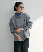 【グリーンパークス/Green Parks】のダンボール抜け衿プルオーバー 人気、トレンドファッション・服の通販 founy(ファニー) ファッション Fashion レディースファッション WOMEN トップス・カットソー Tops/Tshirt パーカ Sweats プルオーバー Pullover スウェット Sweat おすすめ Recommend スウェット Sweat スラックス Slacks ボトム Bottom ポケット Pocket メタル Metal エレガント 上品 Elegant 夏 Summer 春 Spring S/S・春夏 Ss・Spring/Summer thumbnail Gray Mixture|ID: prp329100004380691 ipo3291000000030660256