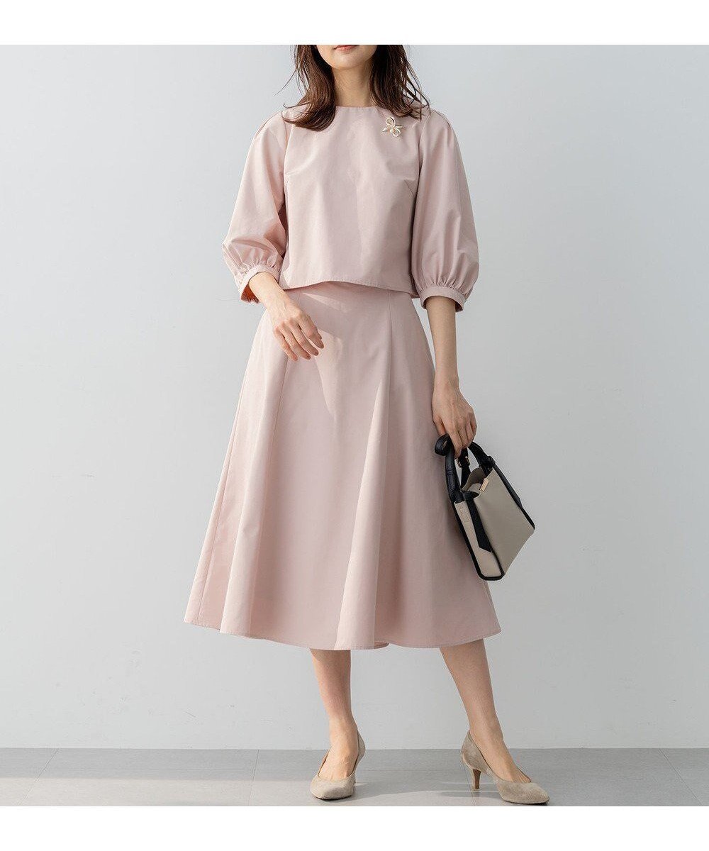 【組曲/KUMIKYOKU】のクロップドフレア セットアップ 人気、トレンドファッション・服の通販 founy(ファニー) 　ファッション　Fashion　レディースファッション　Fashion for Women　ワンピース　Dresses　春　Spring　クラシック　Classic, Timeless Style　クロップド　Cropped, Short Length　セットアップ　Set-Up, Coordinated Outfit　トレンド　Trend, Trending Now　S/S・春夏　SS, Spring/Summer, Warm Season　夏　Summer　 other-1|ID: prp329100004380694 ipo3291000000036151054