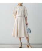 【組曲/KUMIKYOKU】のクロップドフレア セットアップ 人気、トレンドファッション・服の通販 founy(ファニー) ファッション Fashion レディースファッション Fashion for Women ワンピース Dresses 春 Spring クラシック Classic, Timeless Style クロップド Cropped, Short Length セットアップ Set-Up, Coordinated Outfit トレンド Trend, Trending Now S/S・春夏 SS, Spring/Summer, Warm Season 夏 Summer thumbnail ベージュ系|ID: prp329100004380694 ipo3291000000036151059