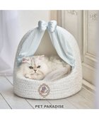 【ペットパラダイス/PET PARADISE / GOODS】のディズニー 3兄弟 ゆりかごハウス 人気、トレンドファッション・服の通販 founy(ファニー) クッション Cushion フォーム Form フリル Frills リボン Ribbon ホーム・キャンプ・アウトドア・お取り寄せ Home,Garden,Outdoor,Camping Gear ペットグッズ Pet Supplies thumbnail ホワイト×シルバー|ID: prp329100004381564 ipo3291000000030624633