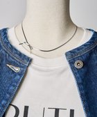 【アメリカンホリック/AMERICAN HOLIC】のステンレス アシメトリーリボンネックレス Silver|ID: prp329100004381606 ipo3291000000031930716