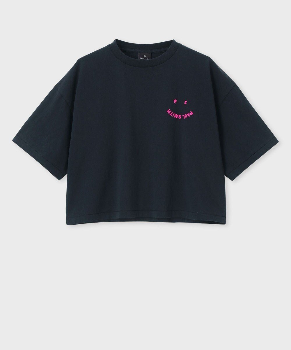 【ポール スミス/Paul Smith】のHappy クロップド 半袖Tシャツ 人気、トレンドファッション・服の通販 founy(ファニー) 　ファッション　Fashion　レディースファッション　WOMEN　トップス・カットソー　Tops/Tshirt　シャツ/ブラウス　Shirts/Blouses　ロング / Tシャツ　T-Shirts　カットソー　Cut and Sewn　おすすめ　Recommend　カットソー　Cut And Sew　クロップド　Cropped　トレンド　Trend　ボックス　Box　モダン　Modern　モチーフ　Motif　ワイド　Wide　半袖　Short Sleeve　夏　Summer　S/S・春夏　Ss・Spring/Summer　A/W・秋冬　Aw・Autumn/Winter・Fw・Fall-Winter　 other-1|ID: prp329100004381625 ipo3291000000030811710