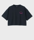 【ポール スミス/Paul Smith】のHappy クロップド 半袖Tシャツ 人気、トレンドファッション・服の通販 founy(ファニー) ファッション Fashion レディースファッション WOMEN トップス・カットソー Tops/Tshirt シャツ/ブラウス Shirts/Blouses ロング / Tシャツ T-Shirts カットソー Cut and Sewn おすすめ Recommend カットソー Cut And Sew クロップド Cropped トレンド Trend ボックス Box モダン Modern モチーフ Motif ワイド Wide 半袖 Short Sleeve 夏 Summer S/S・春夏 Ss・Spring/Summer A/W・秋冬 Aw・Autumn/Winter・Fw・Fall-Winter thumbnail ネイビー|ID: prp329100004381625 ipo3291000000030811711