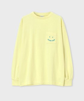 【ポール スミス/Paul Smith】のHappy ヴィンテージ 長袖Tシャツ 人気、トレンドファッション・服の通販 founy(ファニー) ファッション Fashion レディースファッション WOMEN トップス・カットソー Tops/Tshirt シャツ/ブラウス Shirts/Blouses ロング / Tシャツ T-Shirts カットソー Cut and Sewn イエロー Yellow カットソー Cut And Sew グラフィック Graphic スリーブ Sleeve ロング Long ヴィンテージ Vintage 夏 Summer 春 Spring S/S・春夏 Ss・Spring/Summer A/W・秋冬 Aw・Autumn/Winter・Fw・Fall-Winter 長袖 Long Sleeve |ID:prp329100004381626