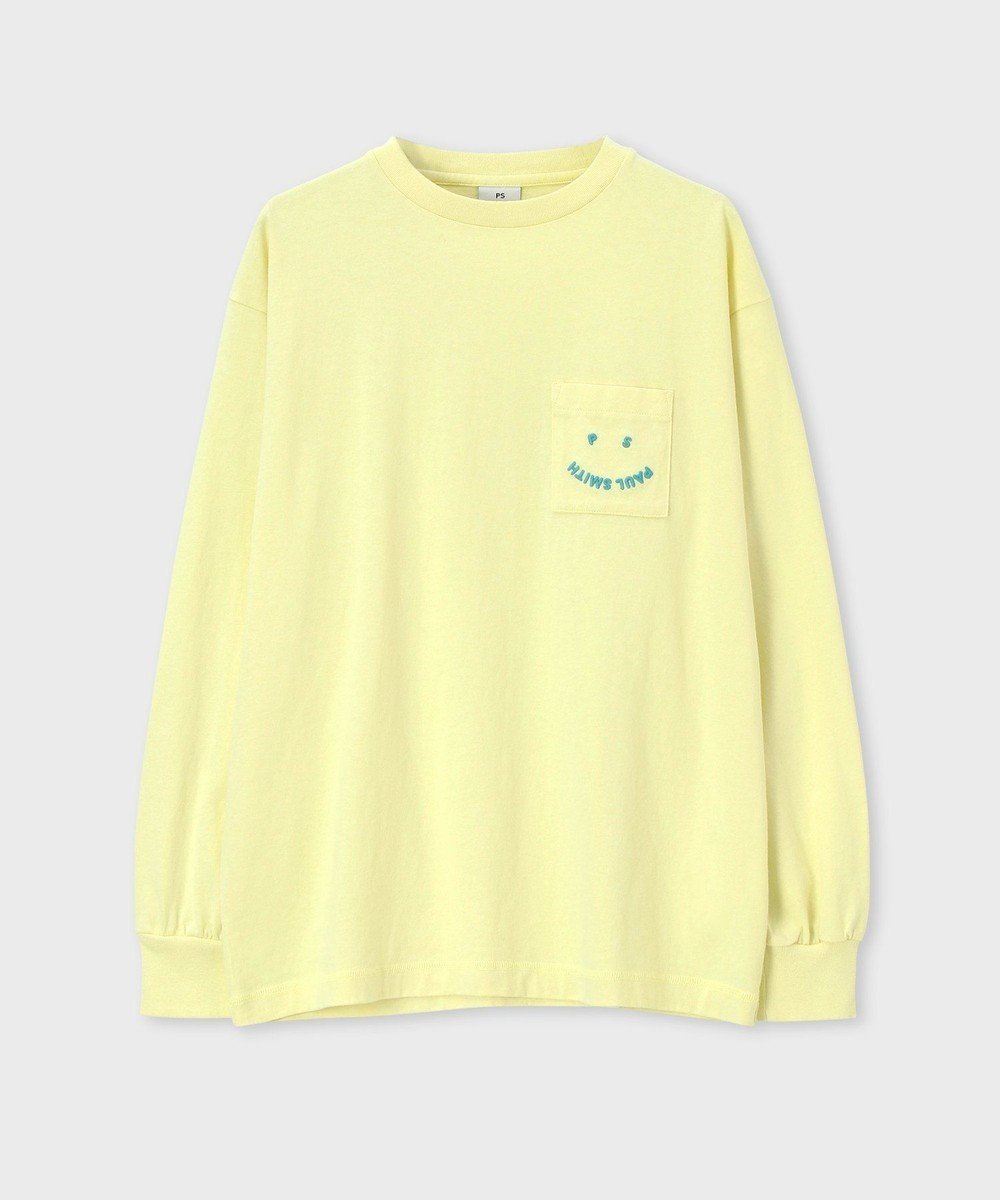 【ポール スミス/Paul Smith】のHappy ヴィンテージ 長袖Tシャツ インテリア・キッズ・メンズ・レディースファッション・服の通販 founy(ファニー) 　ファッション　Fashion　レディースファッション　WOMEN　トップス・カットソー　Tops/Tshirt　シャツ/ブラウス　Shirts/Blouses　ロング / Tシャツ　T-Shirts　カットソー　Cut and Sewn　イエロー　Yellow　カットソー　Cut And Sew　グラフィック　Graphic　スリーブ　Sleeve　ロング　Long　ヴィンテージ　Vintage　夏　Summer　春　Spring　S/S・春夏　Ss・Spring/Summer　A/W・秋冬　Aw・Autumn/Winter・Fw・Fall-Winter　長袖　Long Sleeve　ライトイエロー|ID: prp329100004381626 ipo3291000000031585298
