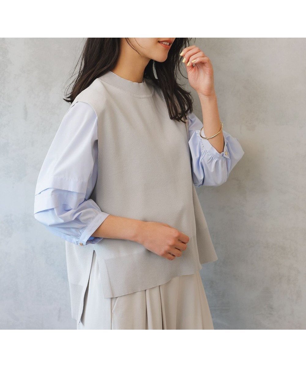 【エニィファム/any FAM】の【洗濯機可/UVカット】ニットベスト 人気、トレンドファッション・服の通販 founy(ファニー) 　ファッション　Fashion　レディースファッション　Ladies' Fashion Online　アウター　Coat Outerwear　トップス・カットソー　Tops/Tshirt　ニット　Knit Tops　ベスト/ジレ　Gilets/Vests　春　Spring　ベスト　Vest　S/S・春夏　Ss・Spring/Summer　おすすめ　Recommend　夏　Summer　 other-1|ID: prp329100004381643 ipo3291000000032561997