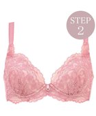 【ブラデリス ニューヨーク/BRADELIS New York】の【BRADELIS New York/ 育乳ブラ・STEP2 寄せる】ベルステップ2ブラ25S1 ブラデリス 補正 ブラジャー 谷間を作るブラ オールドローズ|ID: prp329100004383138 ipo3291000000031916556