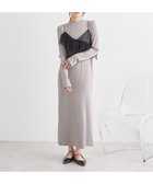 【アースミュージックアンドエコロジー/earth music&ecology】のSET2点アシメチュールビスチェ+ワンピース 人気、トレンドファッション・服の通販 founy(ファニー) ファッション Fashion レディースファッション WOMEN ワンピース Dress スリット Slit ビスチェ Bustier フィット Fit ベーシック Basic ポケット Pocket 夏 Summer 春 Spring S/S・春夏 Ss・Spring/Summer thumbnail Light Gray|ID: prp329100004383154 ipo3291000000031851281
