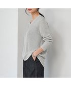 【アイシービー/iCB】の【洗える】 ペーパーブレンドシャインニット Vネックプルオーバー トープ系|ID: prp329100004383158 ipo3291000000032663415