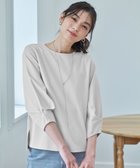 【エニィファム/any FAM】の【WEB限定/洗濯機可/5色展開】サカリバタックスリーブプルオーバー 人気、トレンドファッション・服の通販 founy(ファニー) ファッション Fashion レディースファッション WOMEN トップス・カットソー Tops/Tshirt シャツ/ブラウス Shirts/Blouses ロング / Tシャツ T-Shirts プルオーバー Pullover カットソー Cut and Sewn 春 Spring カットソー Cut And Sew シンプル Simple スリーブ Sleeve ダブル Double デニム Denim フェイス Face S/S・春夏 Ss・Spring/Summer おすすめ Recommend 夏 Summer エレガント 上品 Elegant ビジネス 仕事 通勤 Business thumbnail グレージュ|ID: prp329100004385123 ipo3291000000030648780