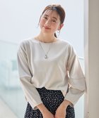 【エニー/ANY】の【5色展開】サカリバランタンスリーブプルオーバー 人気、トレンドファッション・服の通販 founy(ファニー) ファッション Fashion レディースファッション Fashion for Women トップス・カットソー Cut & Sew Tops シャツ・ブラウス・オフィスカジュアル Elegant Blouses & Button-Ups ロングTシャツ・Tシャツ Longline T-Shirts & Tees カジュアルプルオーバー・ニットトップス Pullovers & Knit Tops / Casual Pullovers カットソー・ベーシックTシャツ Cut-and-Sewn Tops / Stretch Tees & Basics おすすめ Recommended / Our Picks カットソー Cut and Sewn Top スリーブ Sleeve, Long Sleeve / Short Sleeve ダブル Double, Double-Breasted デニム Denim, Jeans Material トレンド Trend, Trending Now フェイス Face, Facial Design ベーシック Basic, Essential エレガント 上品 Elegant 夏 Summer 春 Spring S/S・春夏 SS, Spring/Summer, Warm Season thumbnail グレージュ|ID: prp329100004385124 ipo3291000000033040932