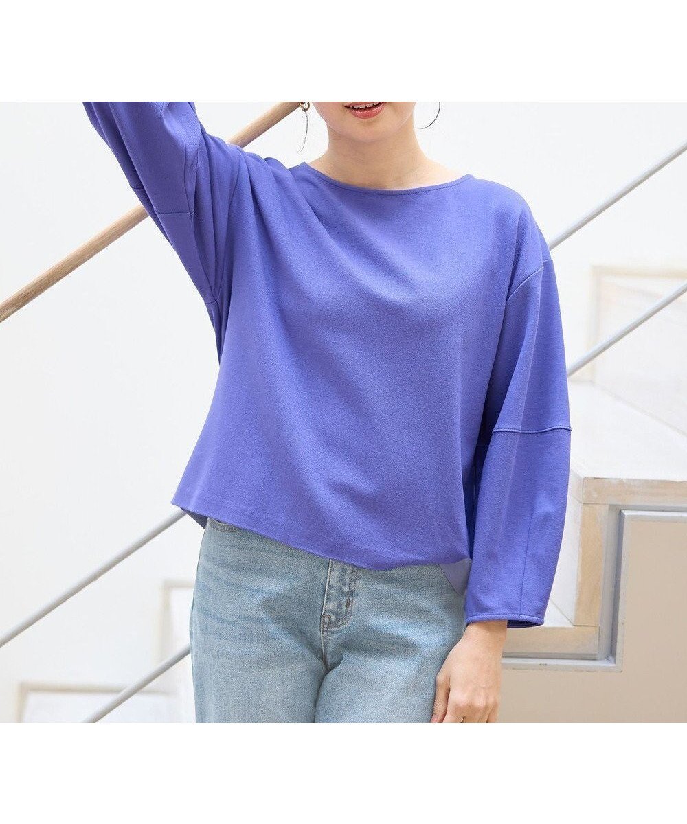 【エニー/ANY】の【5色展開】サカリバランタンスリーブプルオーバー 人気、トレンドファッション・服の通販 founy(ファニー) ファッション Fashion レディースファッション Fashion for Women トップス・カットソー Cut & Sew Tops シャツ・ブラウス・オフィスカジュアル Elegant Blouses & Button-Ups ロングTシャツ・Tシャツ Longline T-Shirts & Tees カジュアルプルオーバー・ニットトップス Pullovers & Knit Tops / Casual Pullovers カットソー・ベーシックTシャツ Cut-and-Sewn Tops / Stretch Tees & Basics おすすめ Recommended / Our Picks カットソー Cut and Sewn Top スリーブ Sleeve, Long Sleeve / Short Sleeve ダブル Double, Double-Breasted デニム Denim, Jeans Material トレンド Trend, Trending Now フェイス Face, Facial Design ベーシック Basic, Essential エレガント 上品 Elegant 夏 Summer 春 Spring S/S・春夏 SS, Spring/Summer, Warm Season other-1|ID: prp329100004385124 ipo3291000000033824843