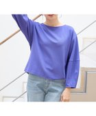 【エニー/ANY】の【5色展開】サカリバランタンスリーブプルオーバー 人気、トレンドファッション・服の通販 founy(ファニー) ファッション Fashion レディースファッション Fashion for Women トップス・カットソー Cut & Sew Tops シャツ・ブラウス・オフィスカジュアル Elegant Blouses & Button-Ups ロングTシャツ・Tシャツ Longline T-Shirts & Tees カジュアルプルオーバー・ニットトップス Pullovers & Knit Tops / Casual Pullovers カットソー・ベーシックTシャツ Cut-and-Sewn Tops / Stretch Tees & Basics おすすめ Recommended / Our Picks カットソー Cut and Sewn Top スリーブ Sleeve, Long Sleeve / Short Sleeve ダブル Double, Double-Breasted デニム Denim, Jeans Material トレンド Trend, Trending Now フェイス Face, Facial Design ベーシック Basic, Essential エレガント 上品 Elegant 夏 Summer 春 Spring S/S・春夏 SS, Spring/Summer, Warm Season thumbnail ブルー|ID: prp329100004385124 ipo3291000000033824844