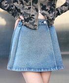 【ウィゴー/WEGO】のデニムラッププリーツスカート 人気、トレンドファッション・服の通販 founy(ファニー) ファッション Fashion レディースファッション WOMEN スカート Skirt デニムスカート Denim Skirts プリーツスカート Pleated Skirts おすすめ Recommend ショート Short シンプル Simple スポーティ Sporty スマホ Smartphone セットアップ Set Up デニム Denim トレンド Trend プリーツ Pleats ラップ Wrap レース Race 再入荷 Restock/Back In Stock/Re Arrival 夏 Summer 春 Spring S/S・春夏 Ss・Spring/Summer thumbnail デニム淡加工色|ID: prp329100004385131 ipo3291000000030811404