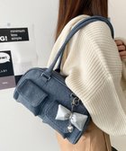 【ウィゴー/WEGO】のチャーム付きボストンバッグ 人気、トレンドファッション・服の通販 founy(ファニー) ファッション Fashion レディースファッション WOMEN バッグ Bag キーホルダー Key Ring スマホ Smartphone チャーム Charm ハンドバッグ Handbag フラップ Flap ボストンバッグ Boston Bag ポケット Pocket 人気 Popularity thumbnail ブルーその他|ID: prp329100004385132 ipo3291000000031900126