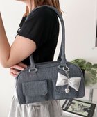 【ウィゴー/WEGO】のチャーム付きボストンバッグ ブルーその他|ID: prp329100004385132 ipo3291000000032656090