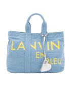 【ランバン オン ブルー/LANVIN en Bleu】のジャーナル 2wayトートバッグ 人気、トレンドファッション・服の通販 founy(ファニー) ファッション Fashion レディースファッション WOMEN バッグ Bag おすすめ Recommend キャンバス Canvas ショルダー Shoulder シンプル Simple ロング Long thumbnail ブルー|ID: prp329100004386427 ipo3291000000030659667