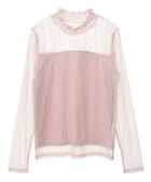 【アースミュージックアンドエコロジー/earth music&ecology】のレースドッキングプルオーバー Pink Beige|ID: prp329100004386439 ipo3291000000031942434