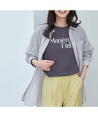 【エニィファム/any FAM】の【洗濯機可】シアーストライプシャツ 人気、トレンドファッション・服の通販 founy(ファニー) ファッション Fashion レディースファッション Fashion for Women トップス・カットソー Cut & Sew Tops シャツ・ブラウス・オフィスカジュアル Elegant Blouses & Button-Ups ストライプ Stripe, Striped Pattern デニム Denim, Jeans Material トレンド Trend, Trending Now 夏 Summer 春 Spring S/S・春夏 SS, Spring/Summer, Warm Season 羽織 Haori, Light Jacket thumbnail オフ×ブラック|ID: prp329100004386442 ipo3291000000033220498