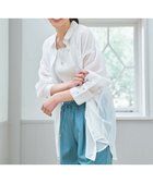 【エニィファム/any FAM】の【洗濯機可】シアーストライプシャツ 人気、トレンドファッション・服の通販 founy(ファニー) ファッション Fashion レディースファッション Fashion for Women トップス・カットソー Cut & Sew Tops シャツ・ブラウス・オフィスカジュアル Elegant Blouses & Button-Ups ストライプ Stripe, Striped Pattern デニム Denim, Jeans Material トレンド Trend, Trending Now 夏 Summer 春 Spring S/S・春夏 SS, Spring/Summer, Warm Season 羽織 Haori, Light Jacket thumbnail オフ|ID: prp329100004386442 ipo3291000000033220500