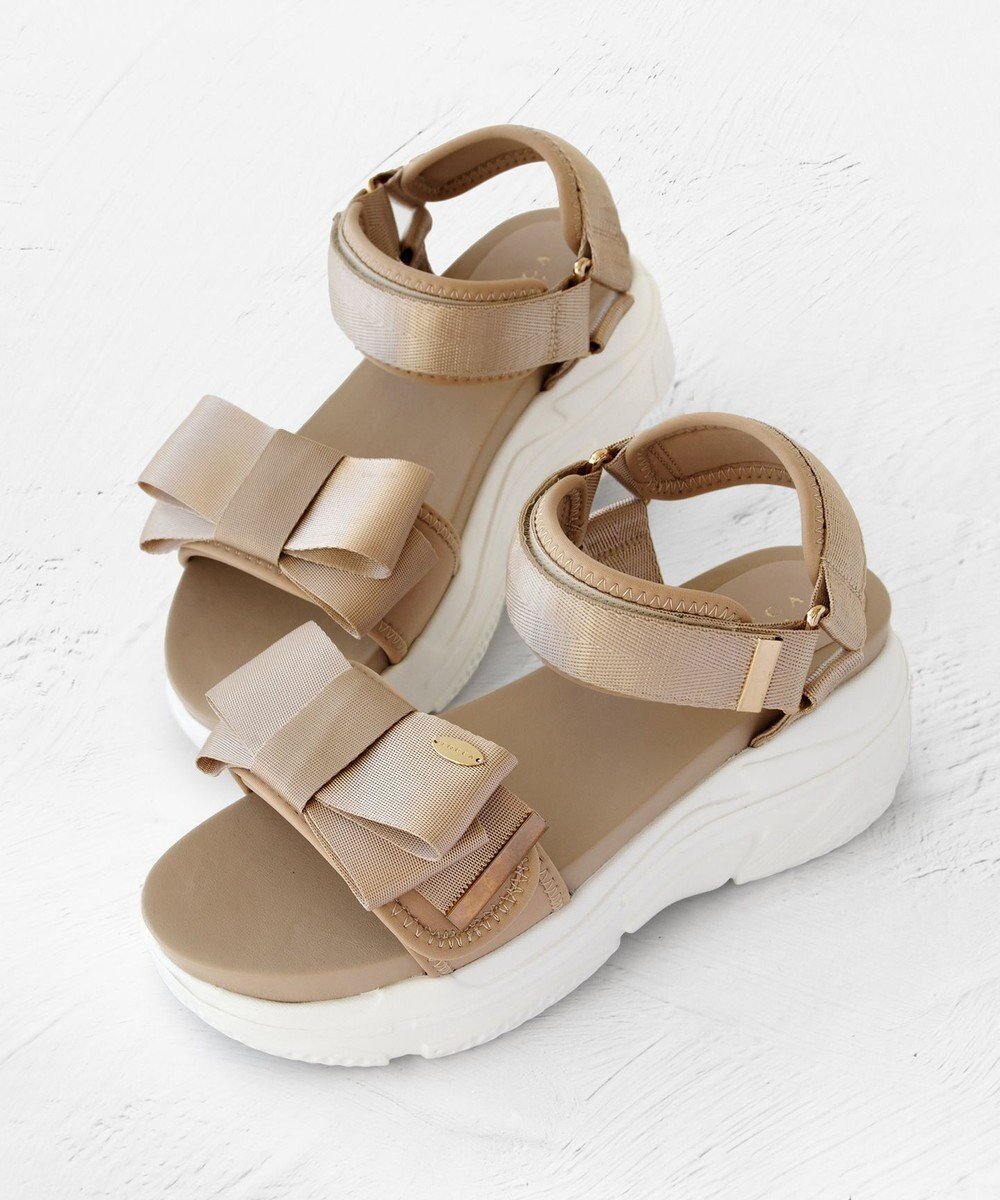 【トッカ/TOCCA】のRIBBON KNOT SPORTS SANDALS サンダル 人気、トレンドファッション・服の通販 founy(ファニー) 　ファッション　Fashion　レディースファッション　WOMEN　スポーツウェア　Sportswear　サンダル / ミュール　Sandals　2025年　2025　2025春夏・S/S　Ss,Spring/Summer,2025　おすすめ　Recommend　エナメル　Enamel　サンダル　Sandals　スポーツ　Sports　メタル　Metal　リボン　Ribbon　リュクス　Luxe　厚底　Platforms　夏　Summer　春　Spring　S/S・春夏　Ss・Spring/Summer　 other-1|ID: prp329100004386447 ipo3291000000030659771