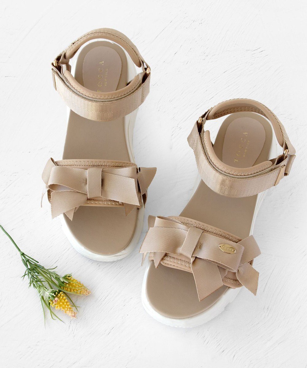 【トッカ/TOCCA】のRIBBON SPORTS SANDALS サンダル 人気、トレンドファッション・服の通販 founy(ファニー) 　ファッション　Fashion　レディースファッション　WOMEN　スポーツウェア　Sportswear　サンダル / ミュール　Sandals　2025年　2025　2025春夏・S/S　Ss,Spring/Summer,2025　おすすめ　Recommend　エナメル　Enamel　サンダル　Sandals　スポーツ　Sports　メタル　Metal　ランダム　Random　リュクス　Luxe　厚底　Platforms　夏　Summer　春　Spring　S/S・春夏　Ss・Spring/Summer　雑誌　Magazine　 other-1|ID: prp329100004386448 ipo3291000000030659774