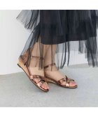 【モード エ ジャコモ/MODE ET JACOMO】のnoyau ヒールクロスベルトサンダル ブロンズ|ID: prp329100004386471 ipo3291000000034595093