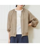 【自由区/JIYU-KU】の【SHIHOさん着用・洗える】メッシュ ブルゾン シナモン|ID: prp329100004386513 ipo3291000000032516044
