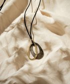 【23区/NIJYUSANKU】の【杏さん着用】シェルリング ネックレス ブラック系|ID: prp329100004387758 ipo3291000000032297937