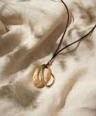 【23区/NIJYUSANKU】のシェルリング ネックレス ダークブラウン系|ID: prp329100004387758 ipo3291000000033711954