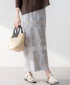 【23区/NIJYUSANKU】の【洗える】Rattiドローイングペイズリープリント スカート 人気、トレンドファッション・服の通販 founy(ファニー) ファッション Fashion レディースファッション Fashion for Women スカート Skirts イタリア Italy 春 Spring 洗える Machine Washable カットソー Cut and Sewn Top ジャカード／ジャガード Jacquard, Woven Pattern ストレート Straight, Straight Cut トレンド Trend, Trending Now プリント Print, Printed Pattern ペイズリー Paisley, Ethnic Pattern ポケット Pocket, Pocket Detail S/S・春夏 SS, Spring/Summer, Warm Season 夏 Summer 2025年 2025 2025春夏・S/S Spring/Summer 2025 SS25 thumbnail ベージュプリント|ID: prp329100004387759 ipo3291000000035510592