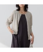 【23区/NIJYUSANKU】の【Oggi6月号掲載】ピュアリネンハイゲージ カーディガン ベージュ系|ID: prp329100004389131 ipo3291000000035668003