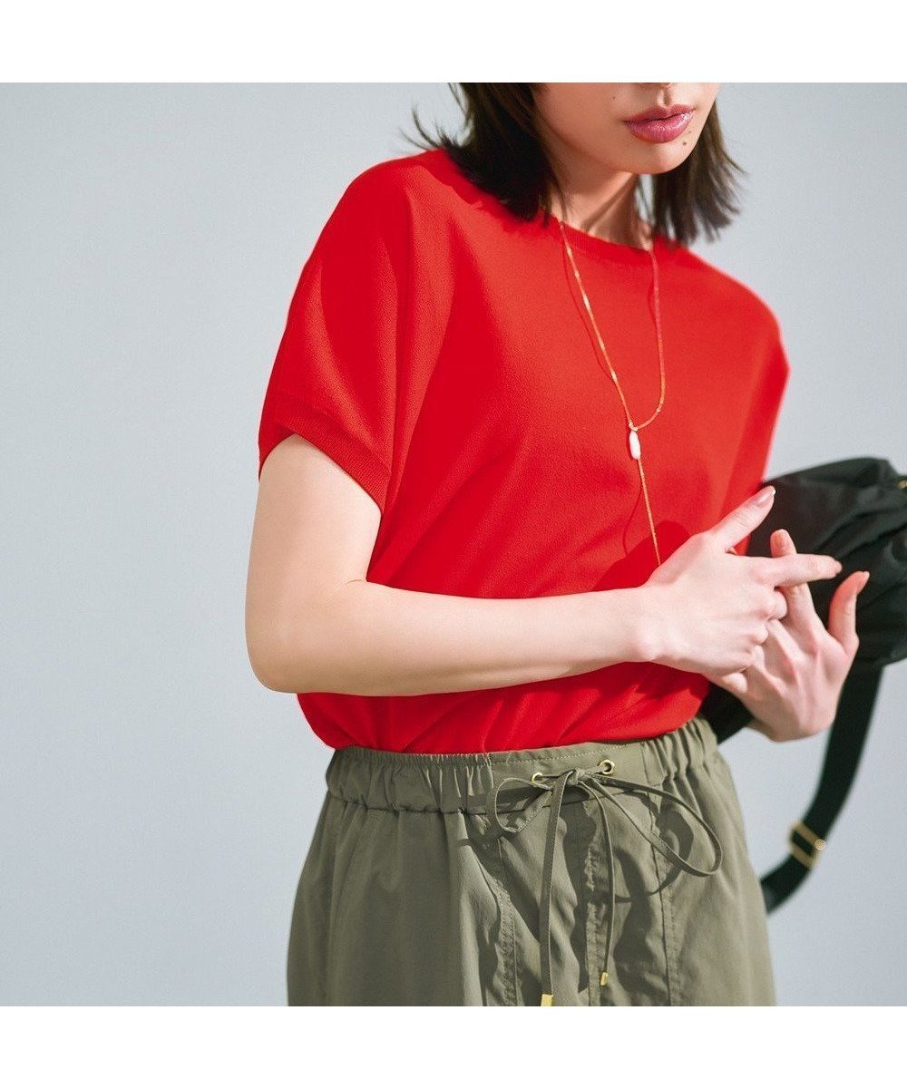 【23区/NIJYUSANKU】の【新色追加/洗える】レーヨンポリエステルストレッチ プルオーバー ニット インテリア・キッズ・メンズ・レディースファッション・服の通販 founy(ファニー) ファッション Fashion レディースファッション Fashion for Women トップス・カットソー Cut & Sew Tops ニット Knit Tops & Sweaters カジュアルプルオーバー・ニットトップス Pullovers & Knit Tops / Casual Pullovers インナー Innerwear オレンジ Orange 春 Spring 洗える Machine Washable シアー Sheer, See-Through ジャケット Jacket, Outerwear ストレッチ Stretch, Stretchy Fabric セーター Sweater, Knitwear トレンド Trend, Trending Now 定番 Standard, Basic Item 人気 Popular, Best Seller フィット Fit, Slim Fit ベーシック Basic, Essential ボーダー Border, Stripe 無地 Plain, Solid Color S/S・春夏 SS, Spring/Summer, Warm Season 夏 Summer エレガント 上品 Elegant ビジネス 仕事 通勤 Business / Work / Commuting 2025年 2025 2025春夏・S/S Spring/Summer 2025 SS25 オレンジ系|ID: prp329100004389135 ipo3291000000033451288