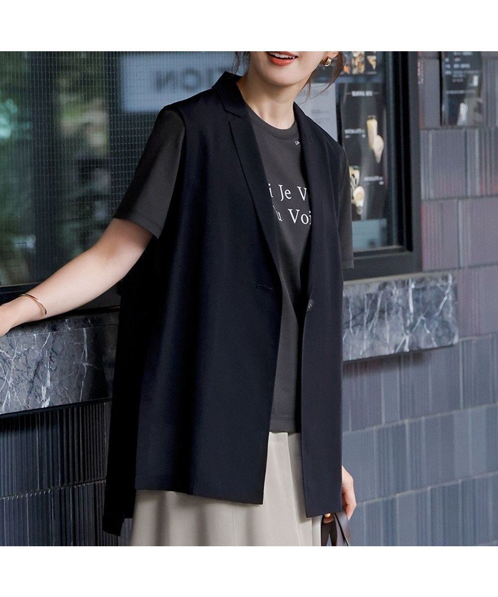 【23区/NIJYUSANKU】の【洗える】カラーロゴ Tシャツ インテリア・キッズ・メンズ・レディースファッション・服の通販 founy(ファニー) ファッション Fashion レディースファッション Fashion for Women トップス・カットソー Cut & Sew Tops シャツ・ブラウス・オフィスカジュアル Elegant Blouses & Button-Ups ロングTシャツ・Tシャツ Longline T-Shirts & Tees カットソー・ベーシックTシャツ Cut-and-Sewn Tops / Stretch Tees & Basics 2025年 2025 2025春夏・S/S Spring/Summer 2025 SS25 イエロー Yellow インナー Innerwear カットソー Cut and Sewn Top ベーシック Basic, Essential リネン Linen, Linen Fabric 夏 Summer 春 Spring S/S・春夏 SS, Spring/Summer, Warm Season 洗える Machine Washable グレー系|ID: prp329100004389137 ipo3291000000033585681