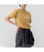 【23区/NIJYUSANKU】の【洗える】カラーロゴ Tシャツ 人気、トレンドファッション・服の通販 founy(ファニー) ファッション Fashion レディースファッション Fashion for Women トップス・カットソー Cut & Sew Tops シャツ・ブラウス・オフィスカジュアル Elegant Blouses & Button-Ups ロングTシャツ・Tシャツ Longline T-Shirts & Tees カットソー・ベーシックTシャツ Cut-and-Sewn Tops / Stretch Tees & Basics 2025年 2025 2025春夏・S/S Spring/Summer 2025 SS25 イエロー Yellow インナー Innerwear カットソー Cut and Sewn Top ベーシック Basic, Essential リネン Linen, Linen Fabric 夏 Summer 春 Spring S/S・春夏 SS, Spring/Summer, Warm Season 洗える Machine Washable thumbnail イエロー系|ID: prp329100004389137 ipo3291000000033585685