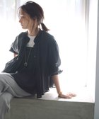 【23区/NIJYUSANKU】の【杏さん着用/WEB 一部店舗限定カラーあり】ソフトオーガンジー ボリューム ブラウス ブラック系|ID: prp329100004389142 ipo3291000000032765035