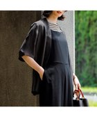【23区/NIJYUSANKU】の【接触冷感性/洗える】フィブリルツイル ハーフスリーブ ジャケット ダークブラウン系|ID: prp329100004389149 ipo3291000000032429000