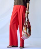 【23区/NIJYUSANKU】の【Oggi5月号掲載/洗える】リネンレーヨンストレッチ ワイド パンツ オレンジ系|ID: prp329100004389152 ipo3291000000033476115