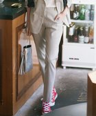 【23区/NIJYUSANKU】の【洗える】リネンレーヨンストレッチ テーパード パンツ ベージュ系|ID: prp329100004389156 ipo3291000000031073430