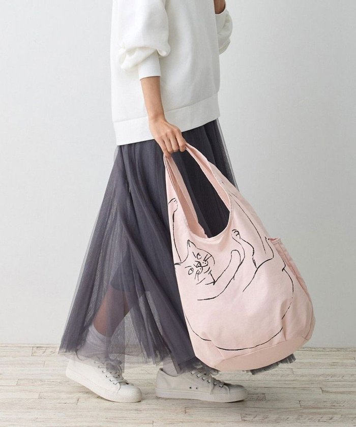 【ルートート/ROOTOTE】の1188【折り畳み可能】EU.ラウンド.ブラサガリネコ-A インテリア・キッズ・メンズ・レディースファッション・服の通販 founy(ファニー) https://founy.com/ ファッション Fashion レディースファッション WOMEN バッグ Bag 洗える Washable カメラ Camera コンパクト Compact ネコ Cat ポケット Pocket ラウンド Round 旅行 Travel ギフト プレゼント Gift Present |ID: prp329100004389162 ipo3291000000031942423