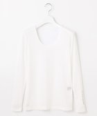 【23区 ゴルフ/NIJYUSANKU GOLF】の【WOMEN】【吸水速乾/UVカット】30dカノコインナー ホワイト系|ID: prp329100004389253 ipo3291000000032617710