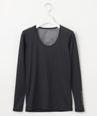 【23区 ゴルフ/NIJYUSANKU GOLF】の【WOMEN】【吸水速乾/UVカット】30dカノコインナー ブラック系|ID: prp329100004389253 ipo3291000000032617713