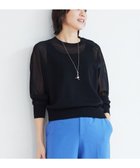 【自由区/JIYU-KU】の【洗える】シアーアセテート ニット 人気、トレンドファッション・服の通販 founy(ファニー) ファッション Fashion レディースファッション WOMEN トップス・カットソー Tops/Tshirt ニット Knit Tops シアー Sheer セーター Sweater トレンド Trend ボトム Bottom リラックス Relax エレガント 上品 Elegant 夏 Summer 春 Spring S/S・春夏 Ss・Spring/Summer 洗える Washable thumbnail ブラック|ID: prp329100004389266 ipo3291000000030836193