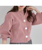 【グリーンパークス/Green Parks】の・ANDSEARCH ニットカーディガン 人気、トレンドファッション・服の通販 founy(ファニー) ファッション Fashion レディースファッション WOMEN トップス・カットソー Tops/Tshirt ニット Knit Tops カーディガン Cardigans おすすめ Recommend カーディガン Cardigan コンパクト Compact スリーブ Sleeve バランス Balance フロント Front ポケット Pocket 今季 This Season 夏 Summer 春 Spring S/S・春夏 Ss・Spring/Summer thumbnail Pink|ID: prp329100004389315 ipo3291000000030683989